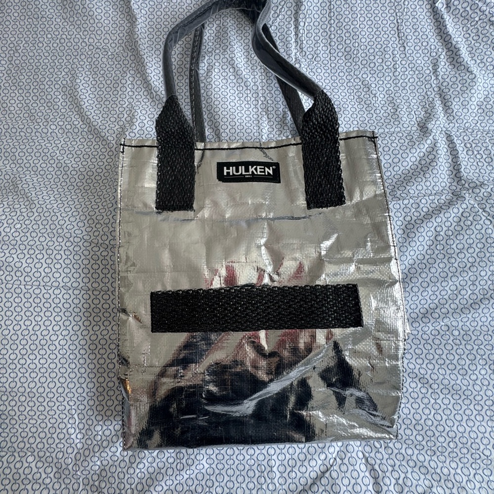 Silver Hulken Tote Bag small